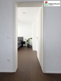Blick in das Schlafzimmer