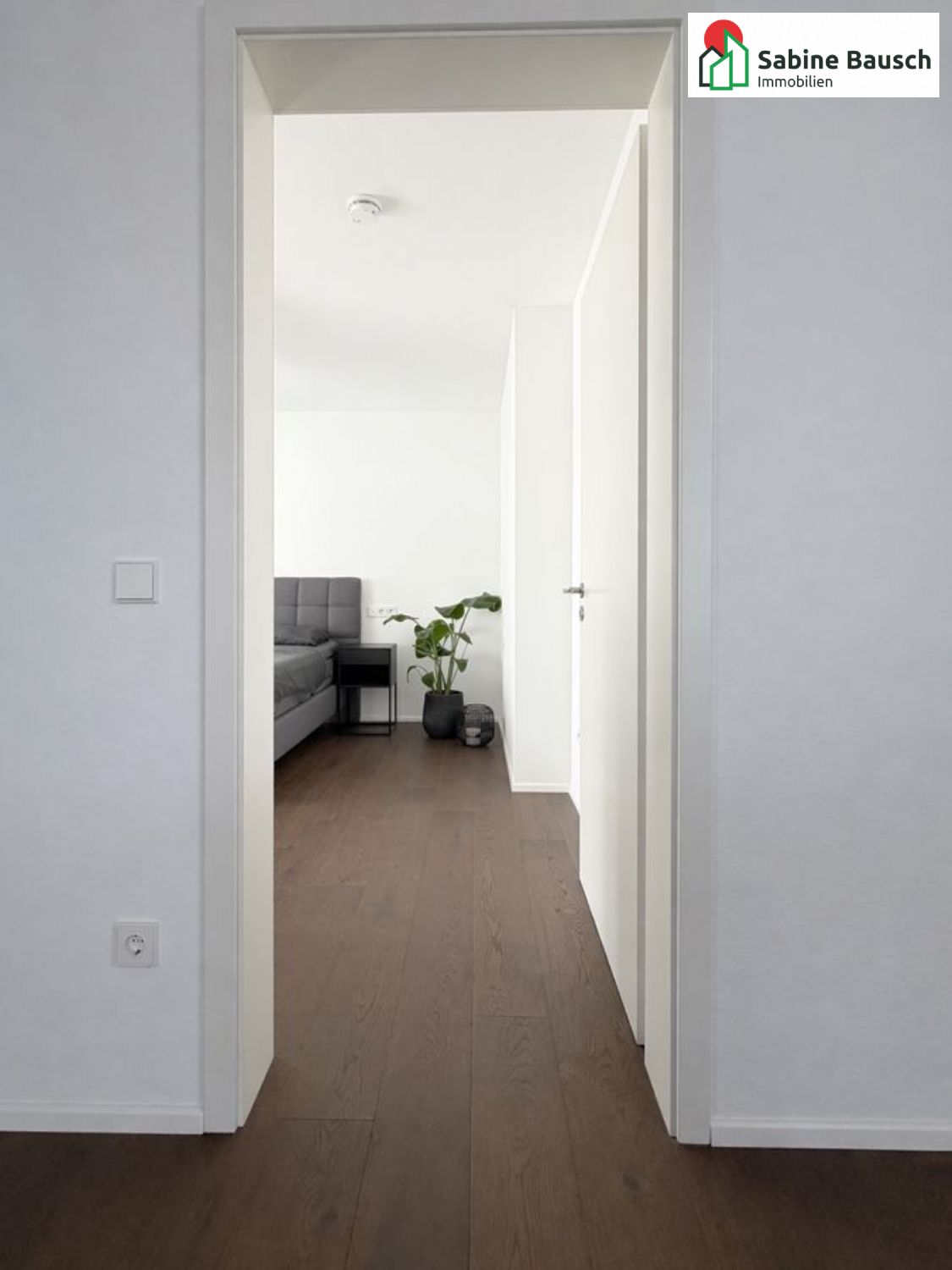 Blick in das Schlafzimmer