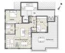 Grundriss der Wohnung - Wohnen mit Wow-Effekt – modern, energieeffizient & zentrumsnah