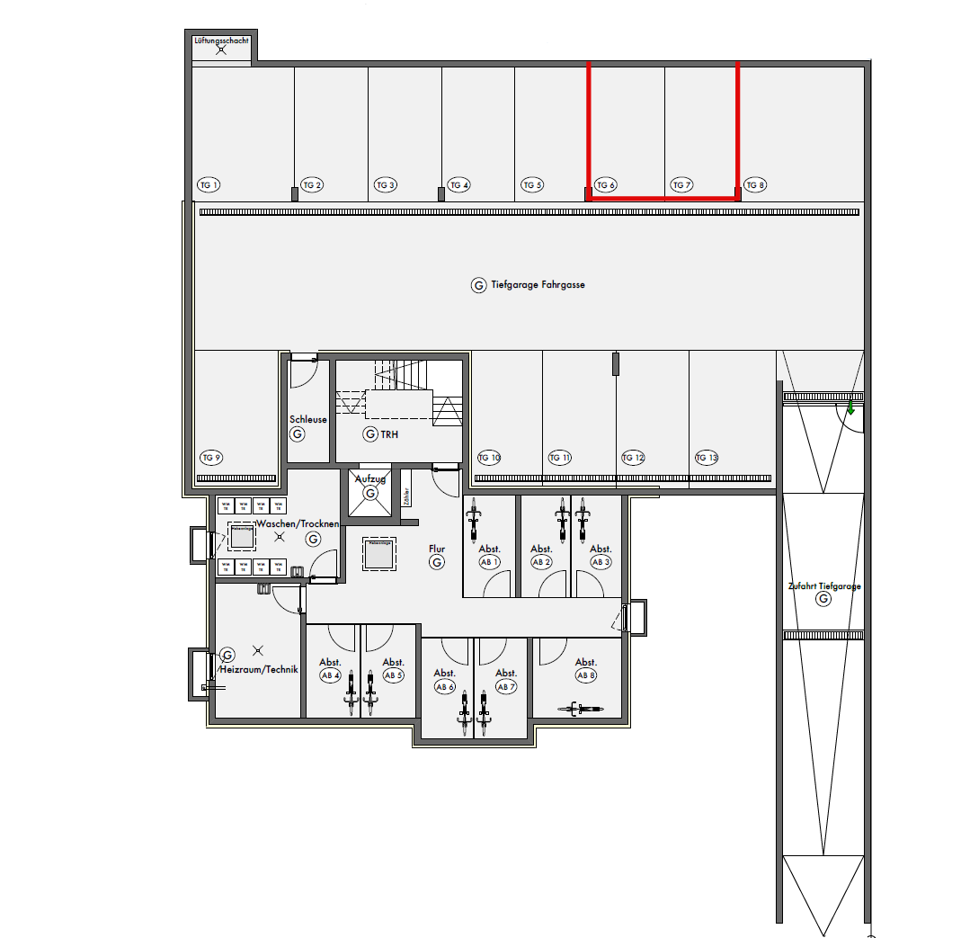 Grundriss Untergeschoss