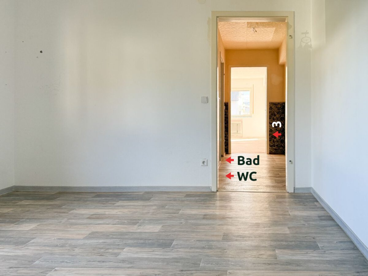Teilansicht Zimmer 2
