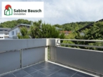 Der Balkon hat angenehme 6,75 m² - 126 m² Wohnkomfort im Architektenhaus