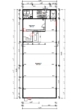 Grundriss der Gewerbeeinheit - 341 m² Fläche mit Lastenaufzug