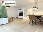 Blick in das Wohn-/Esszimmer - 3,5 Zimmer mit Terrasse und Garten