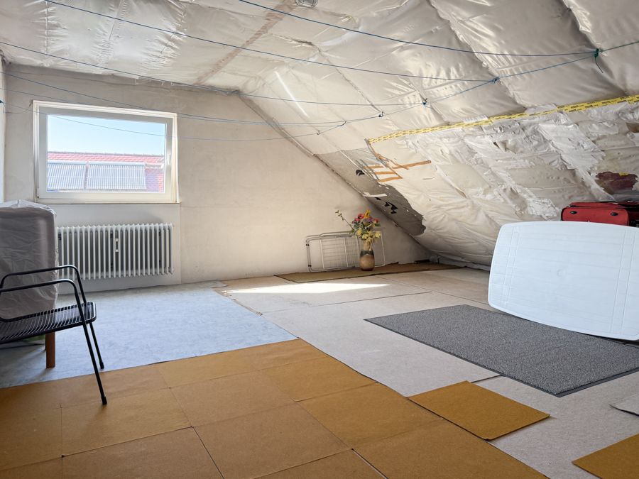Blick in den Trockenraum