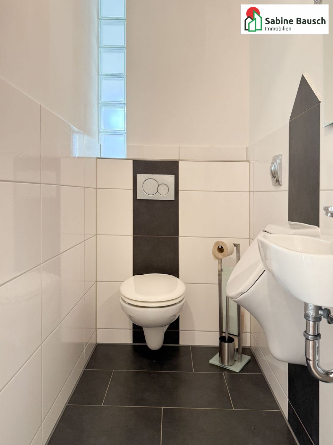Blick in die Gäste-Toilette
