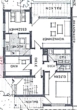 Grundriss - 81 m² Wohnfläche, Kamin, 2 Balkone & Garage