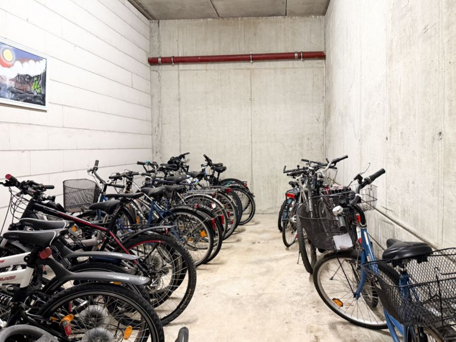 Fahrradabstellbereich