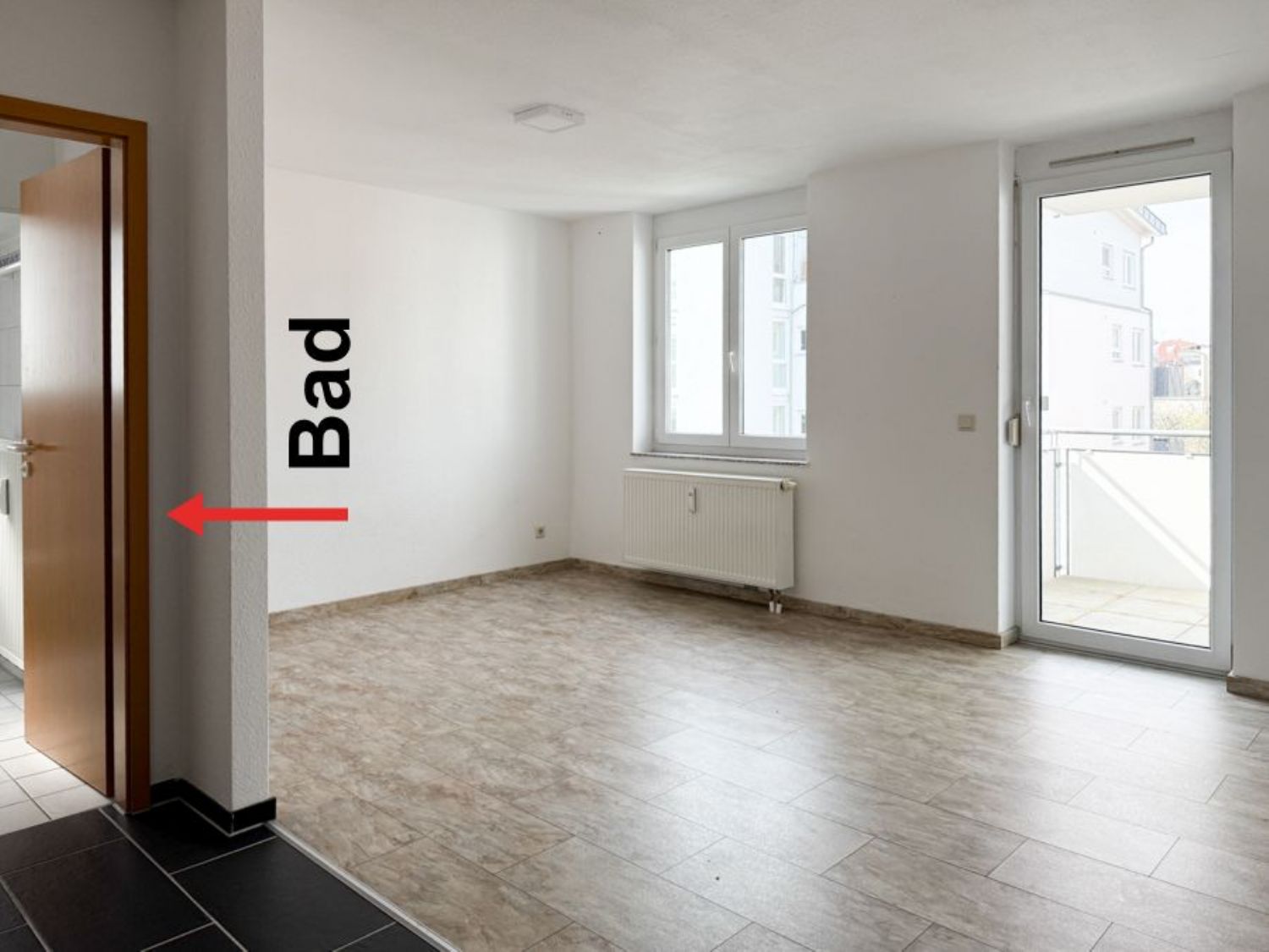 Blick in das Wohn-Esszimmer