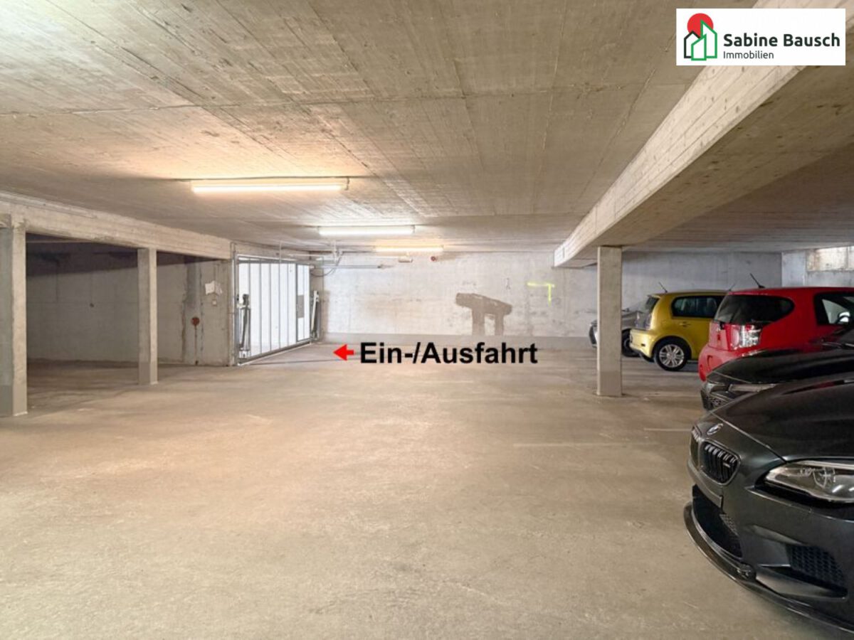 Teilansicht der Tiefgarage