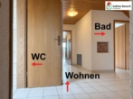 Blick in den L-förmigen Flur - NEU – Ruhiges Wohnen in Unterkirneck