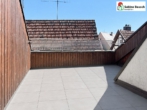 Blick auf die Dachterrasse - Im ZENTRUM wohnen