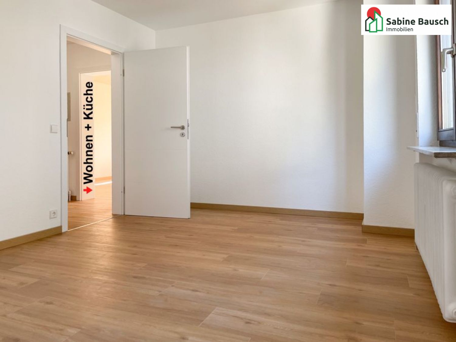 Teilansicht Schlafzimmer