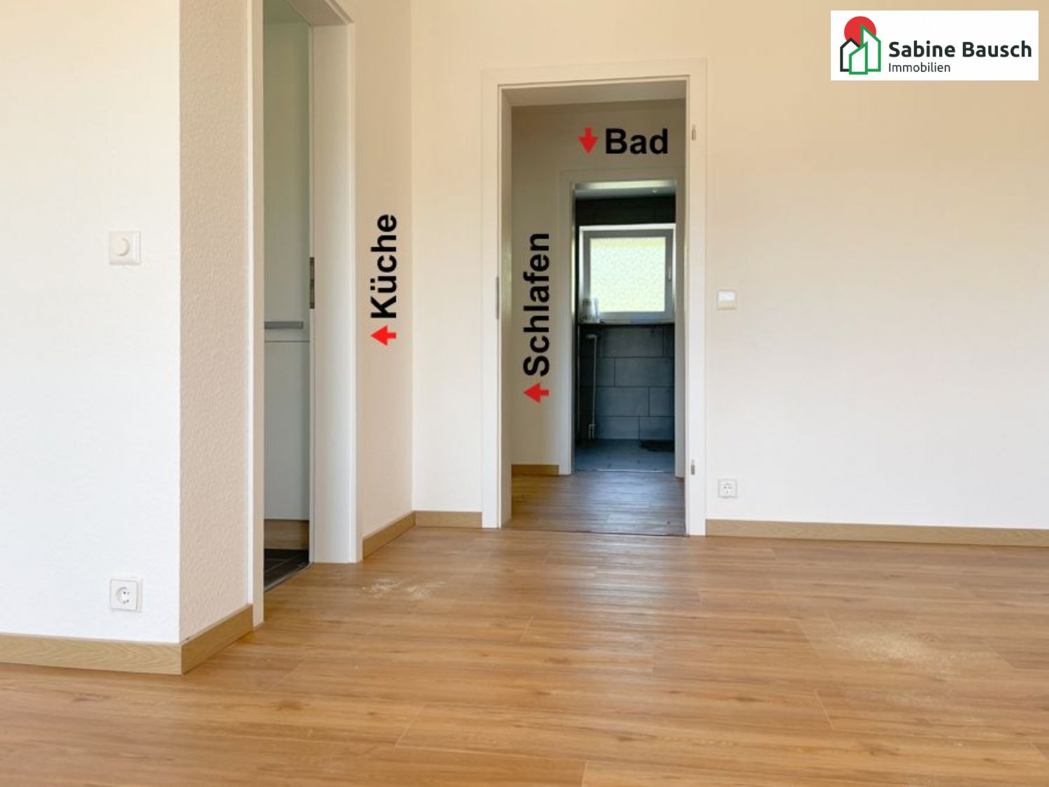 Blick zum Flur
