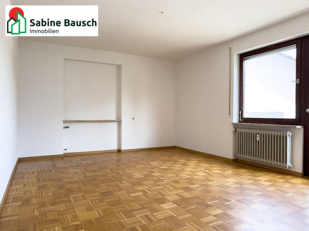 Blick in das Schlafzimmer..