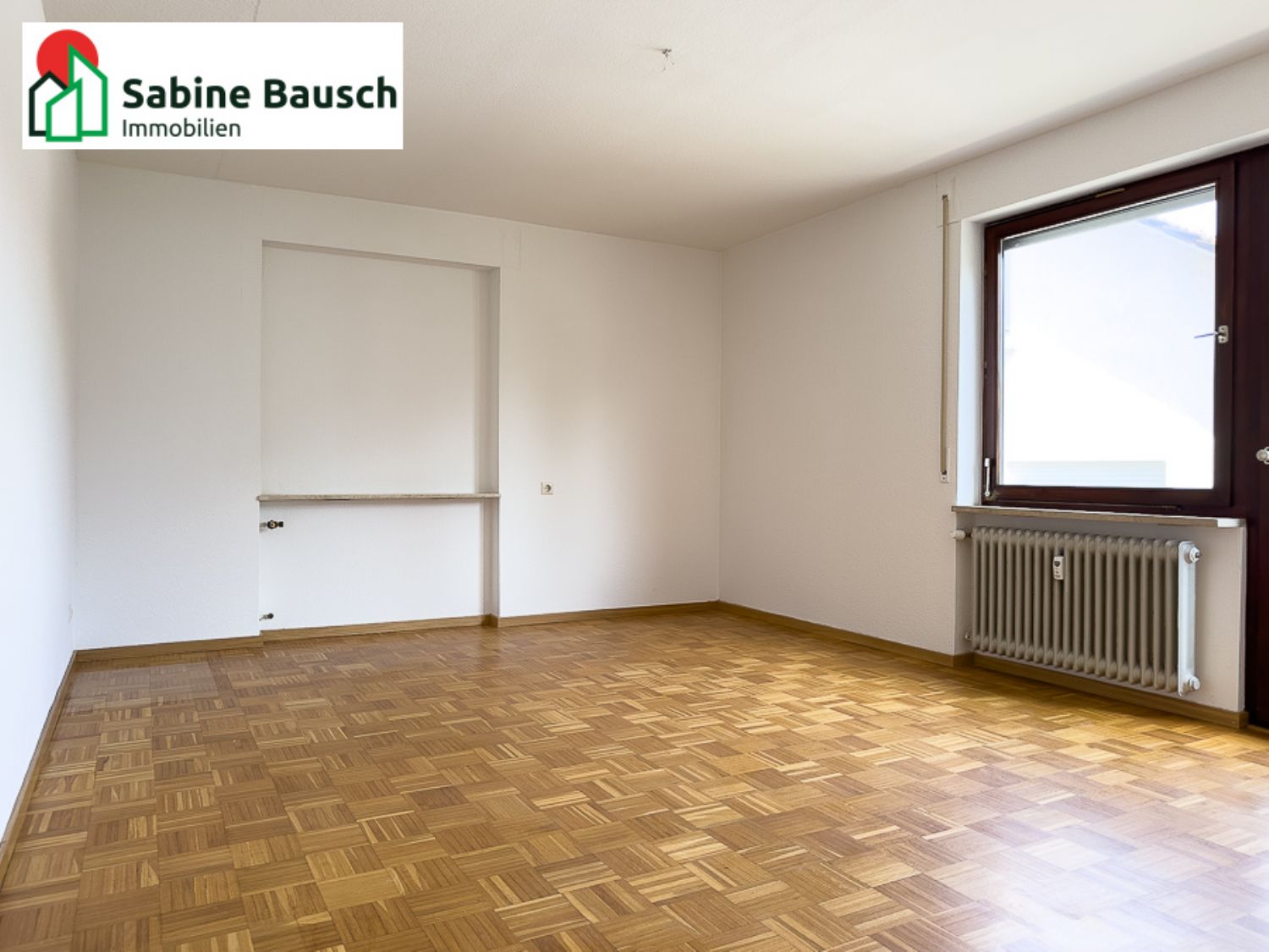 Blick in das Schlafzimmer..