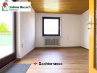 Zimmer 2 mit Zugang zur Dachterrasse