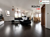 ...mit Zugang zur Küche und dem Balkon