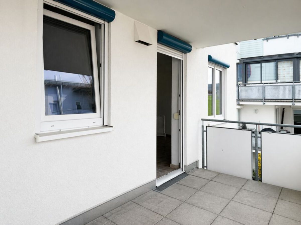 Teilansicht Balkon