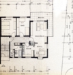 Bemaßter Grundriss - 3,5 Zimmer mit Balkon und Garage