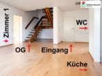 Zur Orientierung - Haus, Garage, ELW und toller Garten