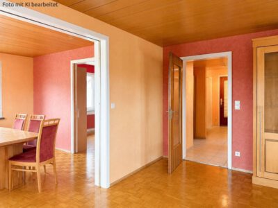 3,5 Zimmer mit Balkon und Garage, 73666 Baltmannsweiler, Etagenwohnung