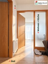 Blick aus dem Tageslichtbad