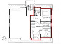 Grundriss der Wohnung