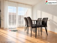 Blick in das Wohn-/Esszimmer mit Zugang ...
