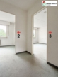 Blick vom Bad Richtung Zimmer 2 und 3 - Sonniger Balkon trifft beste Infrastruktur