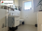 Tageslichtbad mit ebenerdiger Dusche, Waschbecken, ... - Energieeffizienzklasse A +, 3 Zimmer, 91 m², Dachterrasse