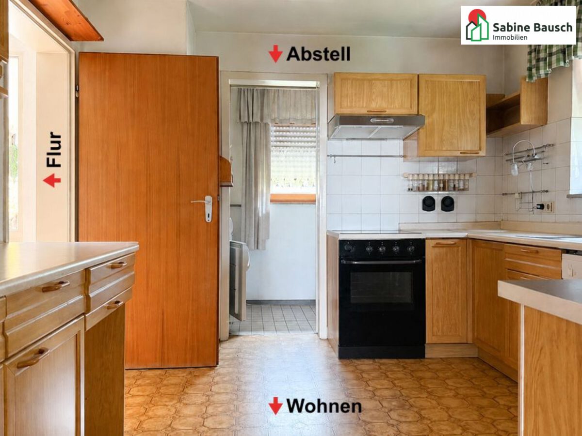 Blick in die Küche
