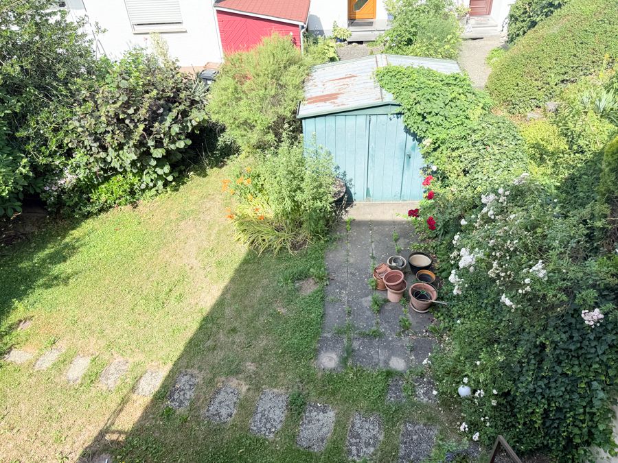 Teilansicht vom Garten