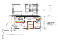 Bemaßter Grundriss Untergeschoss