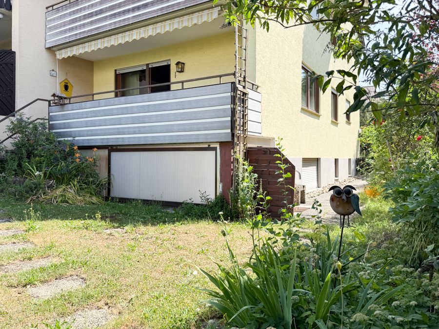 Blick Richtung Haus