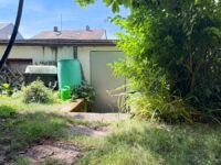 Blick zur Garage