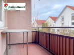 Der überdachte Balkon - DHH mit Garage, Stellplatz und Garten