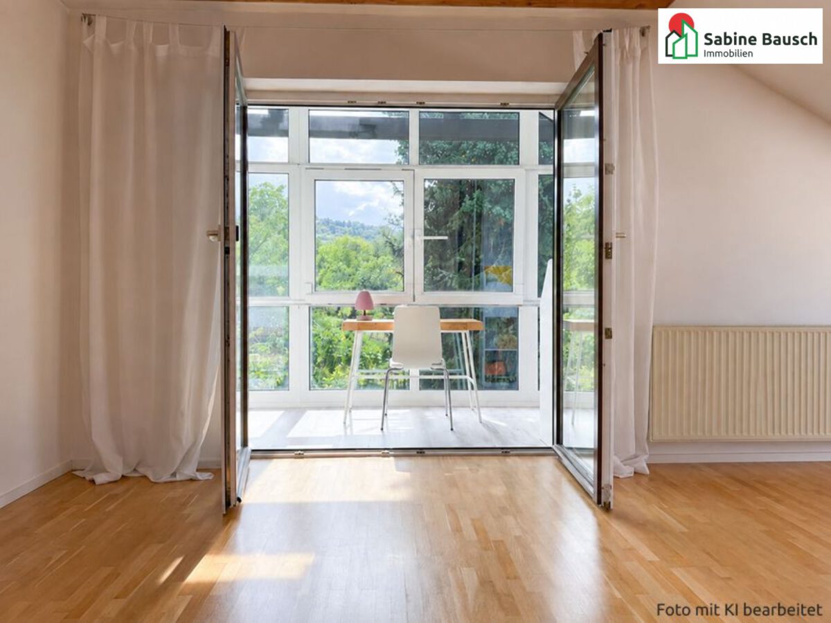 Blick zum Wintergarten