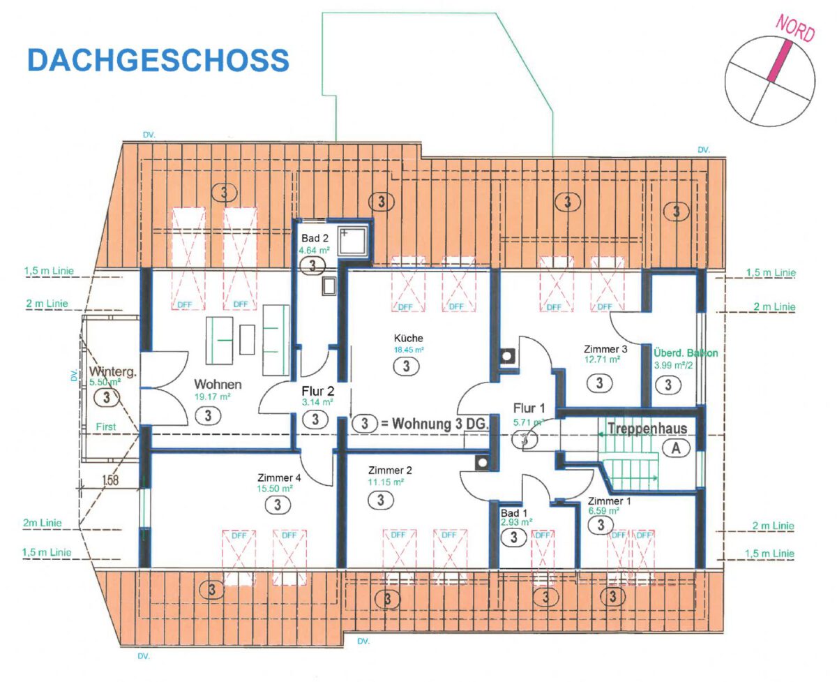 Grundriss Wohnung